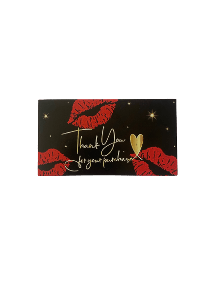 Kisses Thank You Card ( 10 pack ) - Happy Box