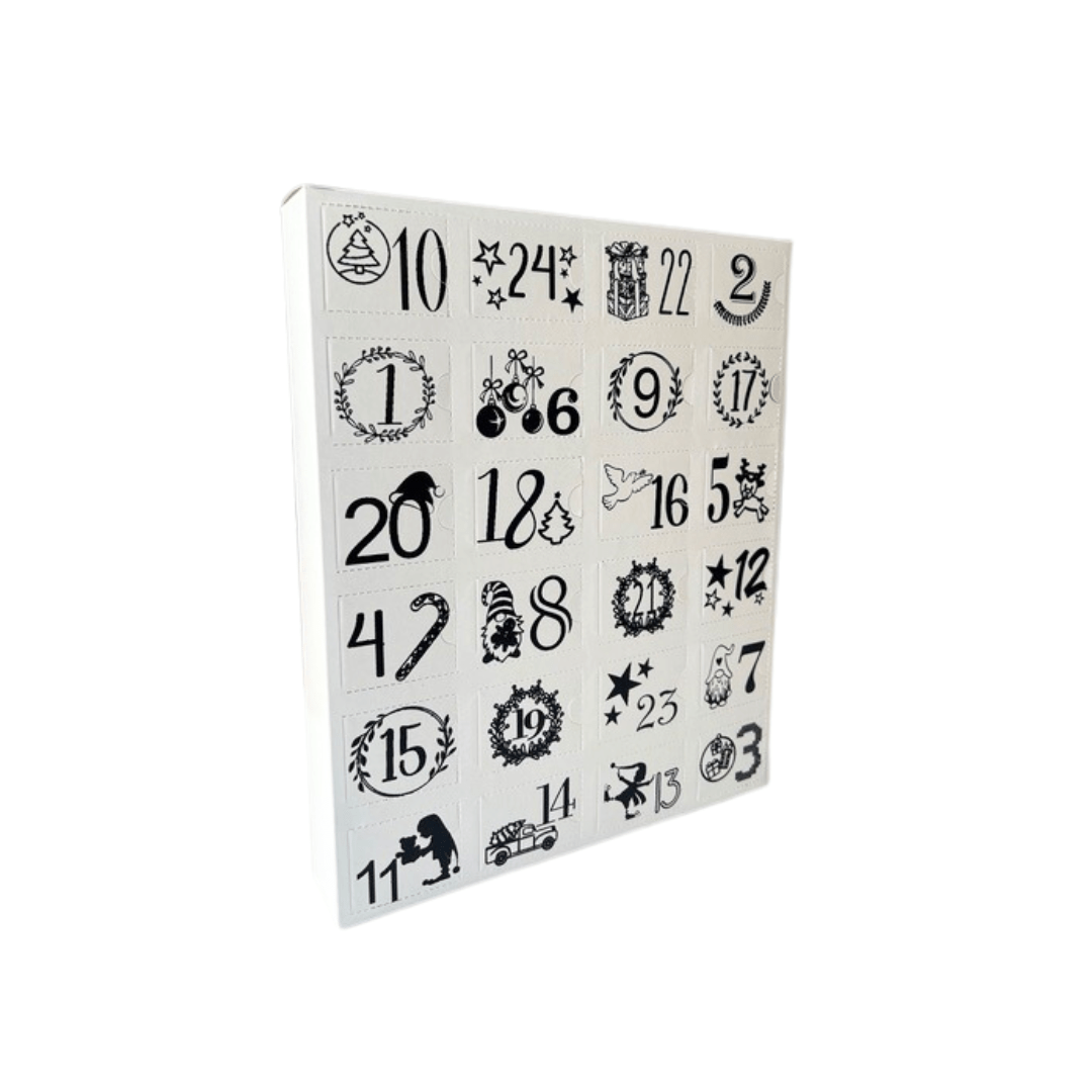 Advent Calendar White - Happy Box