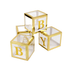 Balloon Decor Boxes ( 4 box set + Stickers ) - Happy Box