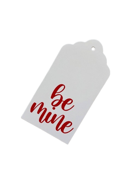 Be Mine Gift Tag ( 10 Pack ) - Happy Box