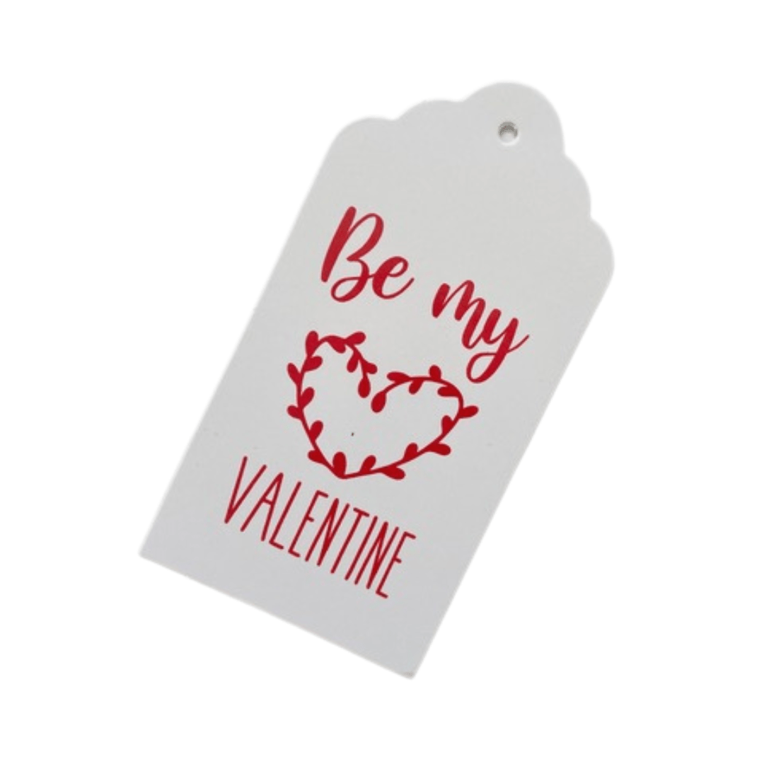 Be my Valentine Gift Tag ( 10 Pack ) - Happy Box
