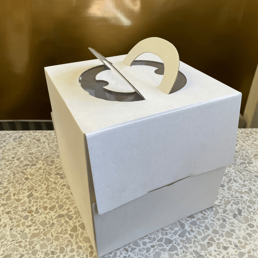 Cake Box With Handles - Happy Box