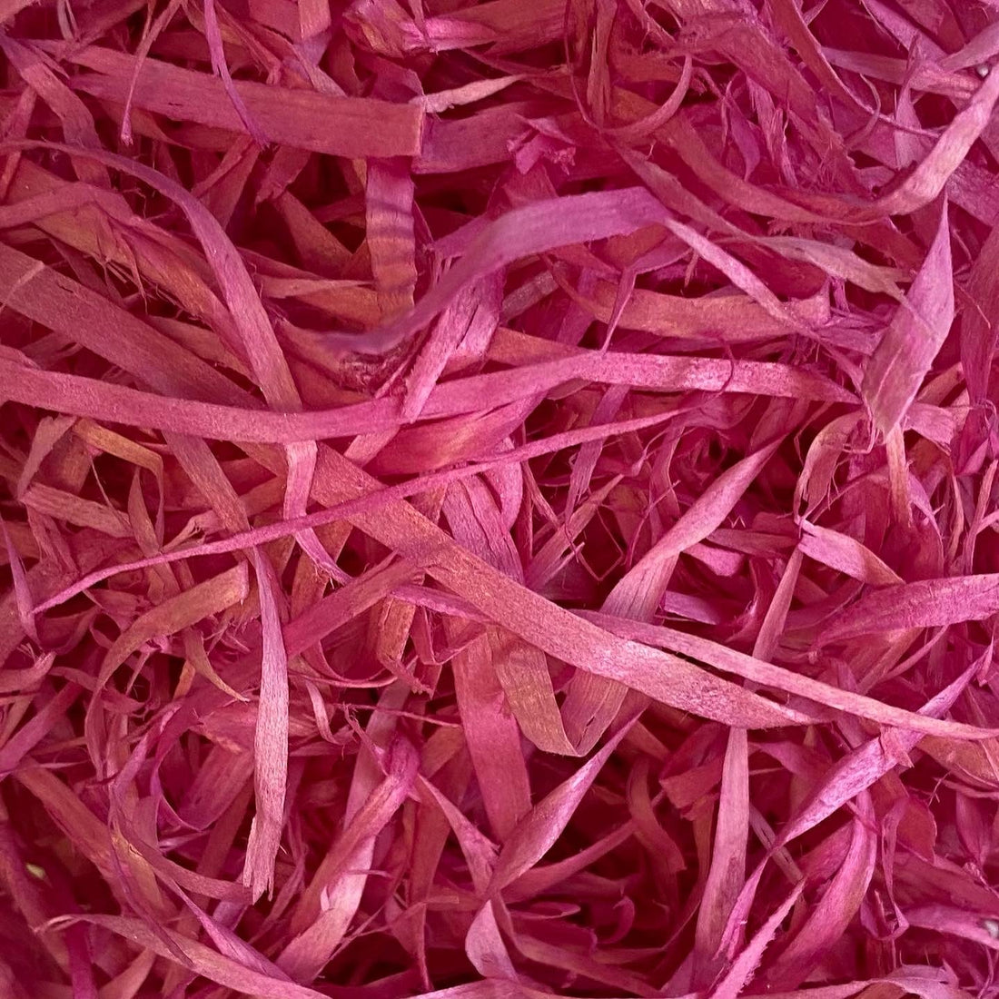 Cerise Pink Woodwool - Happy Box