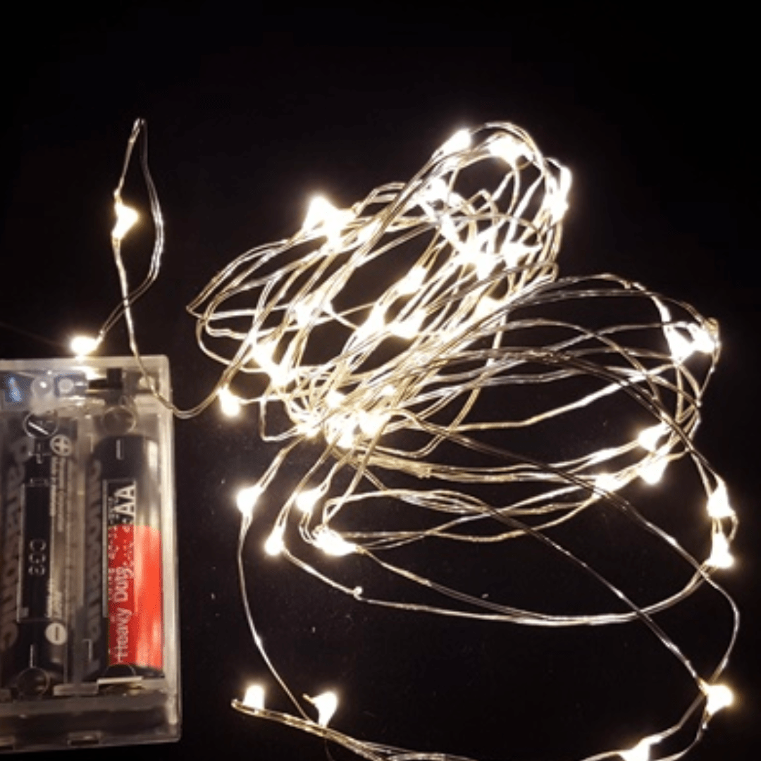 Christmas Fairy Lights - Happy Box