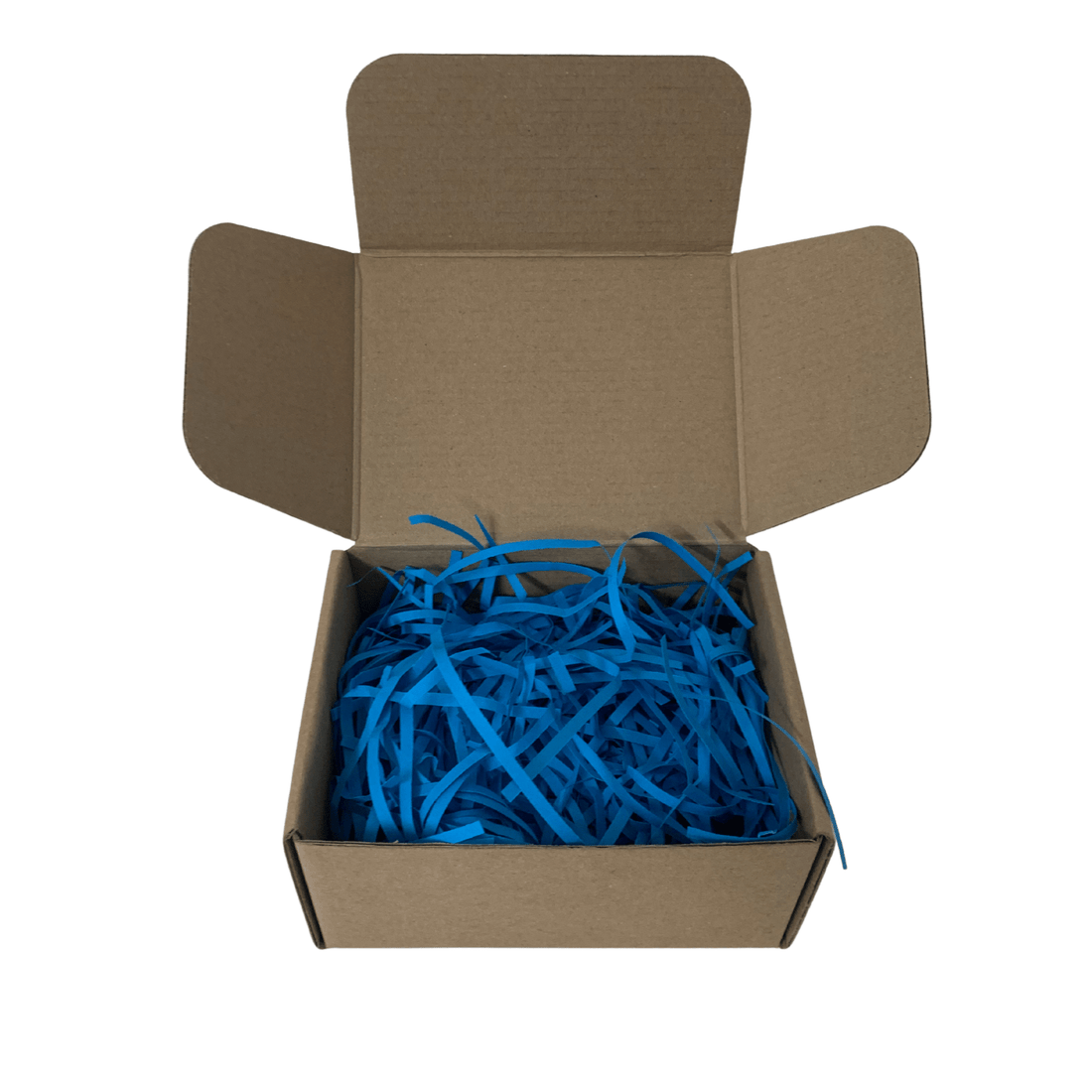 Dark Blue Narrow Shredded Paper - Happy Box