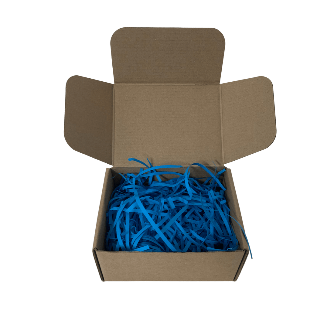 Dark Blue Thick Shredded Paper - Happy Box