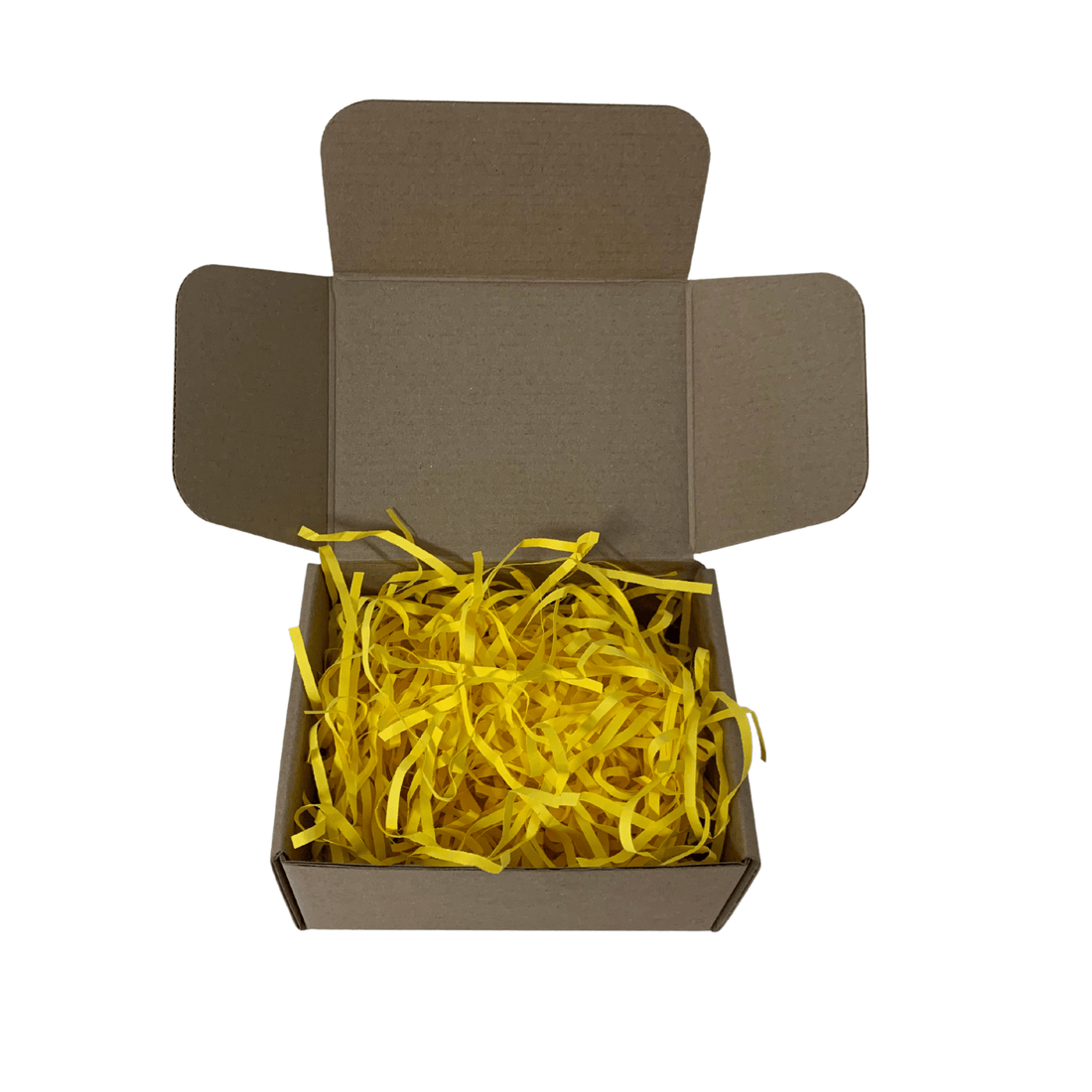 Dark Yellow Narrow Shredded Paper - Happy Box