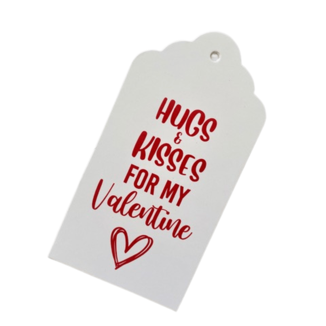 Hugs and Kisses Gift Tag ( 10 Pack ) - Happy Box