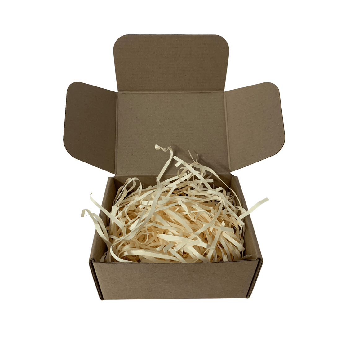 Ivory Narrow Shredded Paper - Happy Box