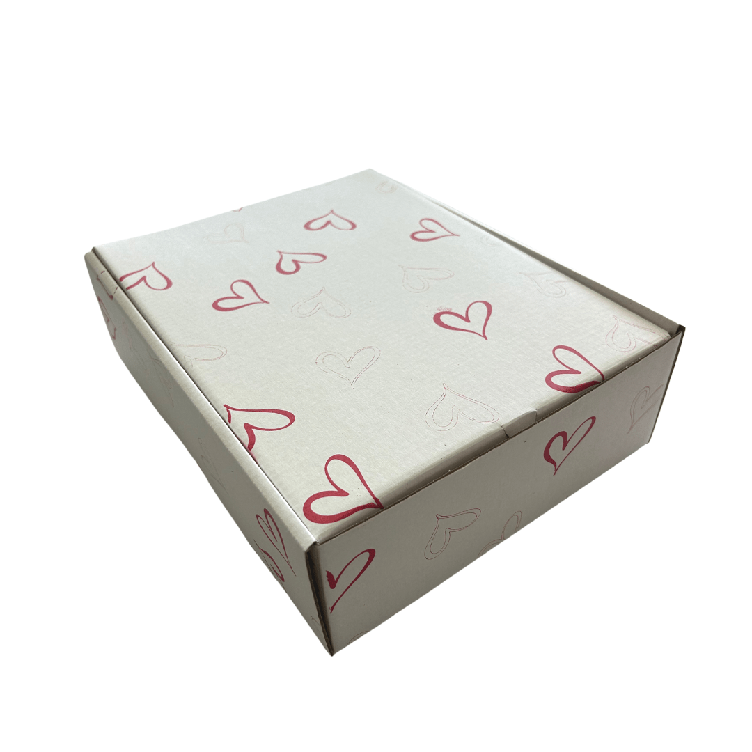 Large Hearts Shipper Box - Happy Box