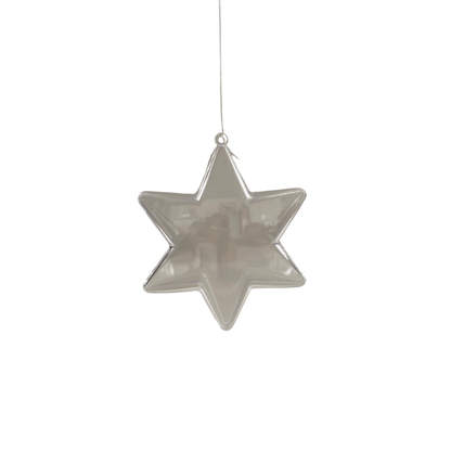 Large Plastic Star Ornament - Happy Box