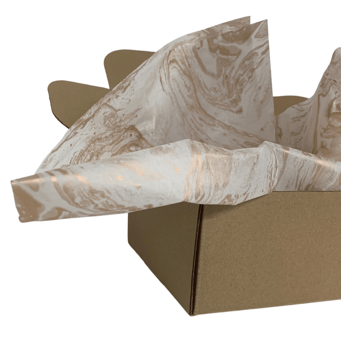 Marble Blush Printed Tissue Paper ( 5 pack ) - Happy Box