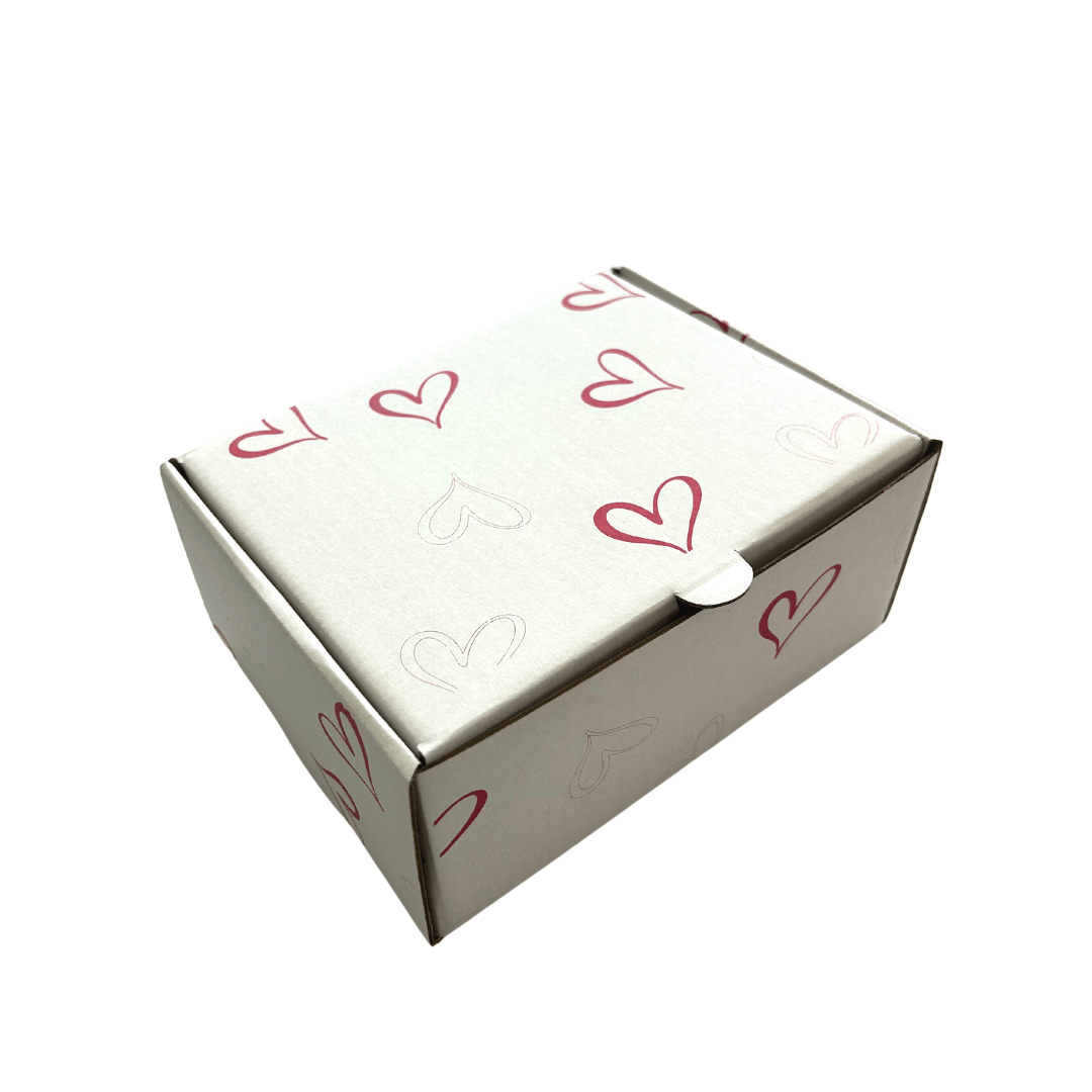 Medium Hearts Shipper Box - Happy Box