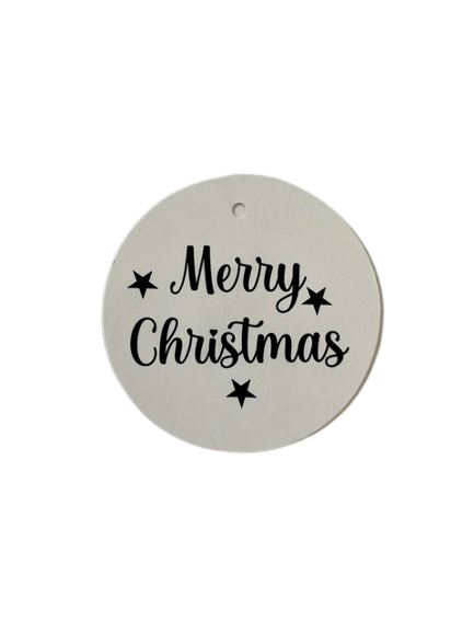 Merry Christmas round - Happy Box