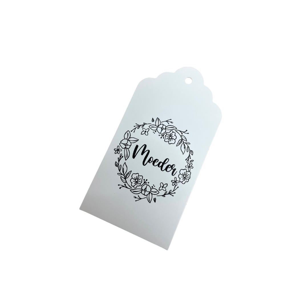 Moeder Gift Tag ( 10 Pack ) - Happy Box