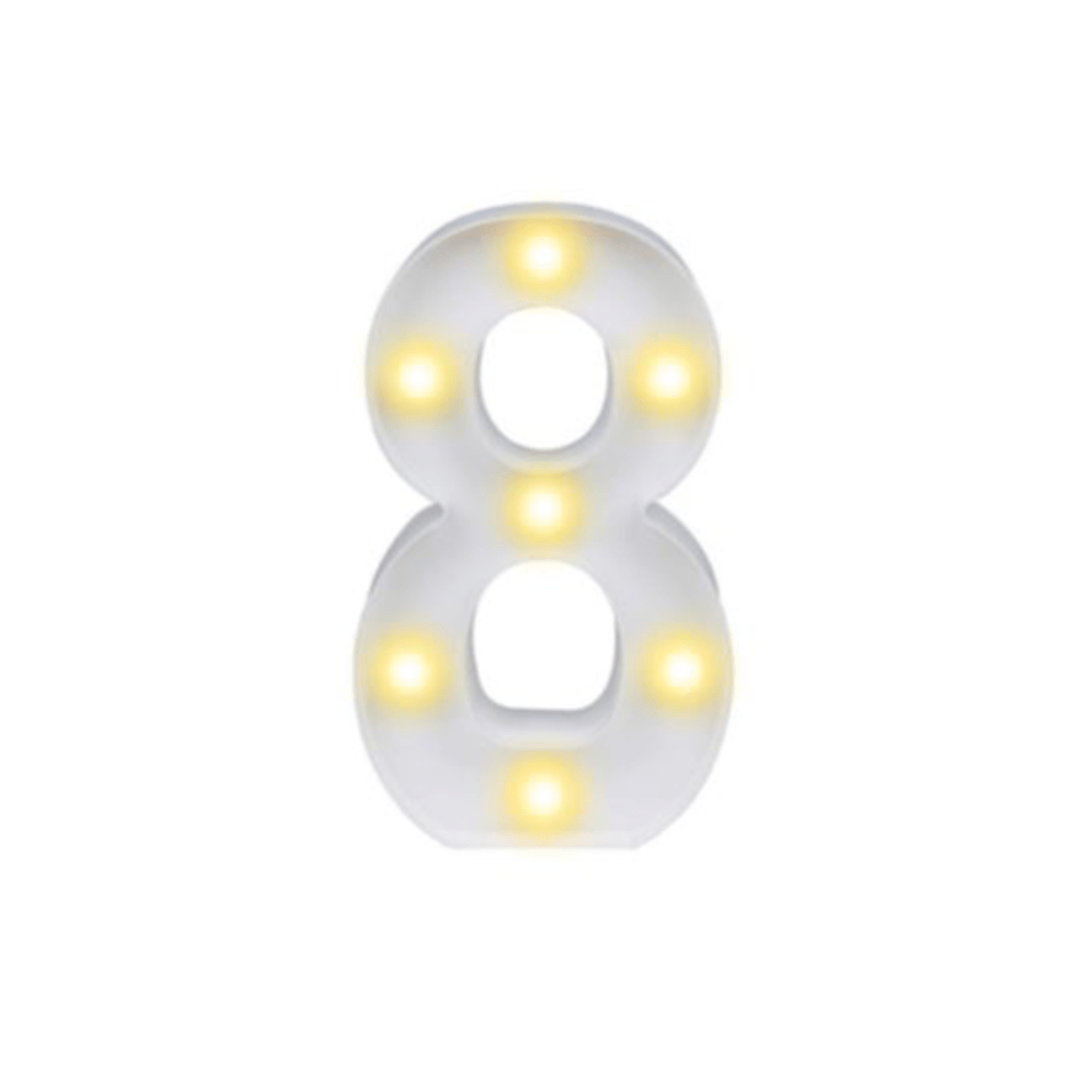 Number Lights - Happy Box