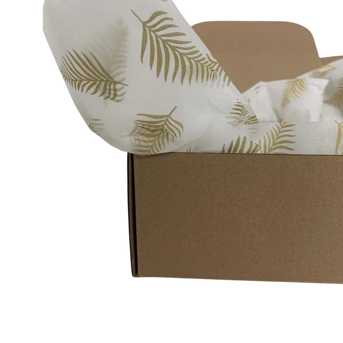 Palm Gold Printed Tissue Paper ( 5 pack ) - Happy Box