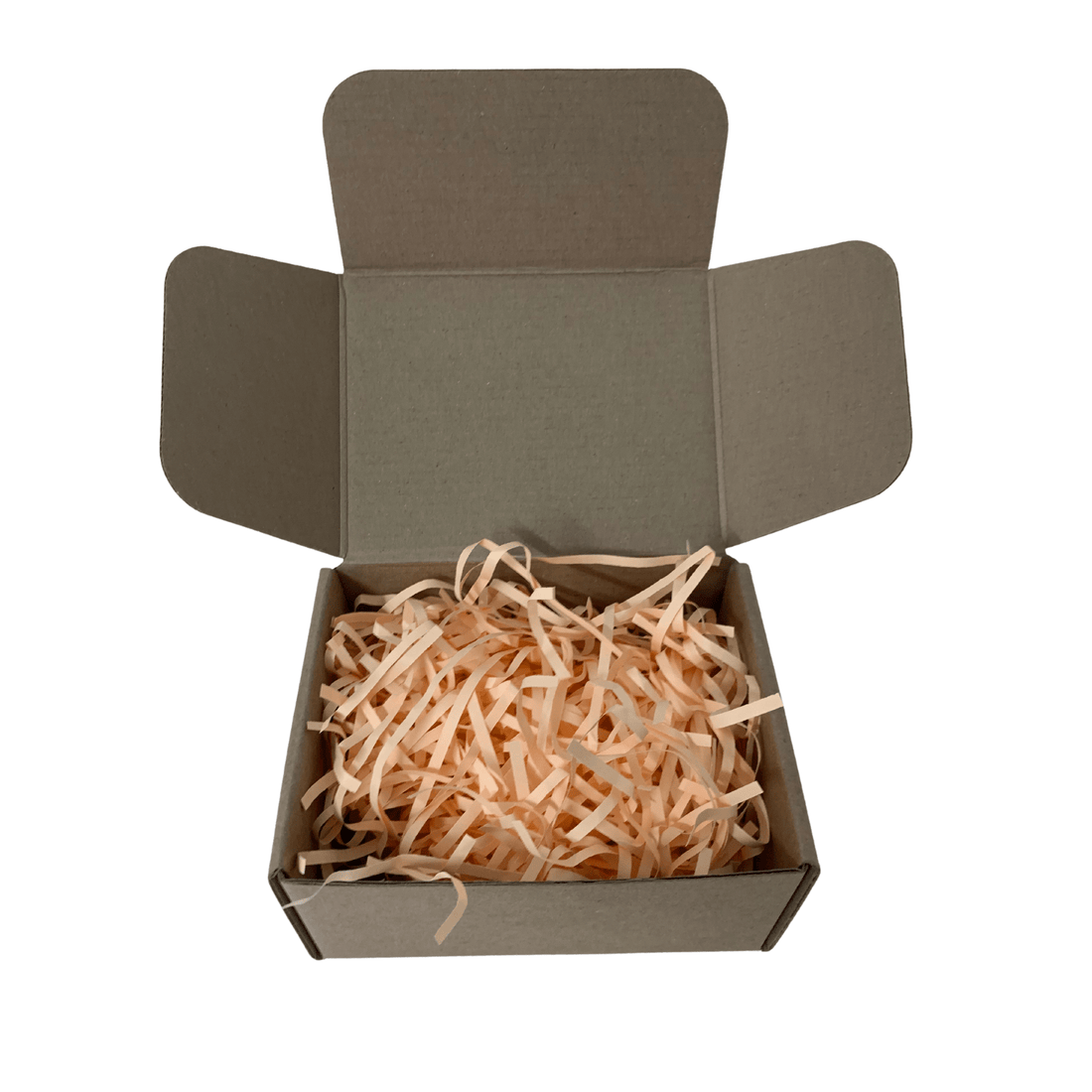 Peach Narrow Shredded Paper - Happy Box
