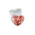 Plastic Heart Small ( Base & Lid ) - Happy Box