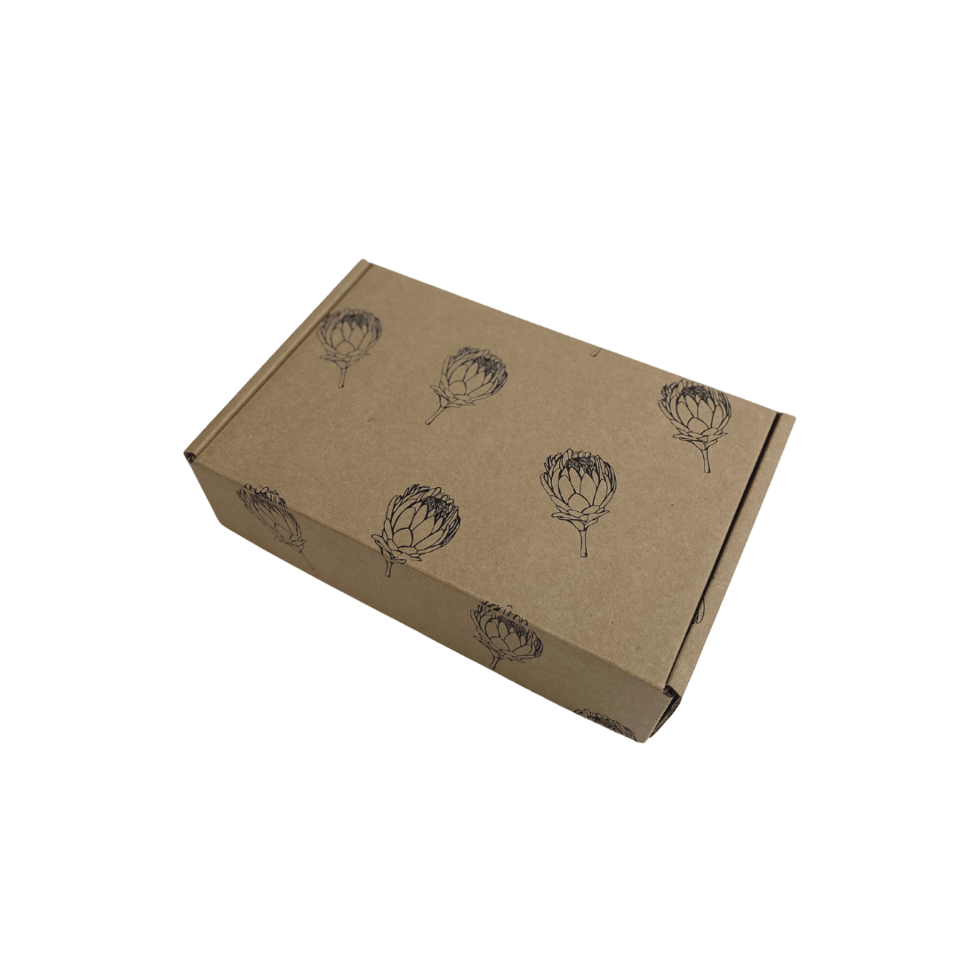 Printed Protea Shipper Box Meduim - Happy Box