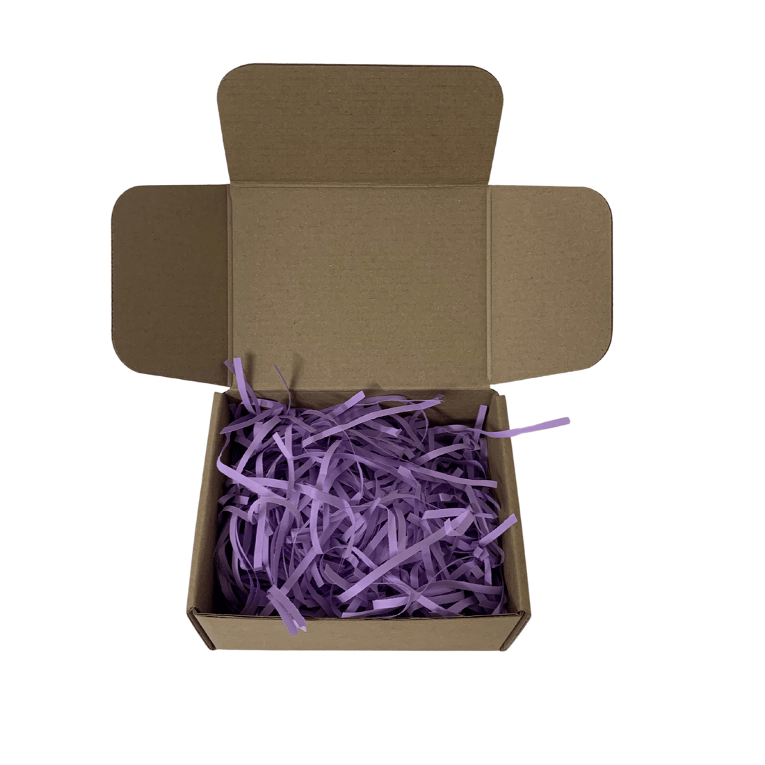 Purple Narrow Shredded Paper - Happy Box