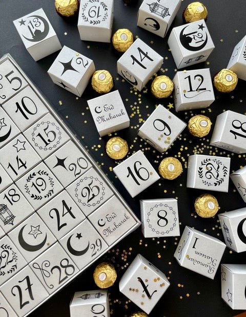 Ramadan Countdown Calendar ( 31 boxes ) - Happy Box