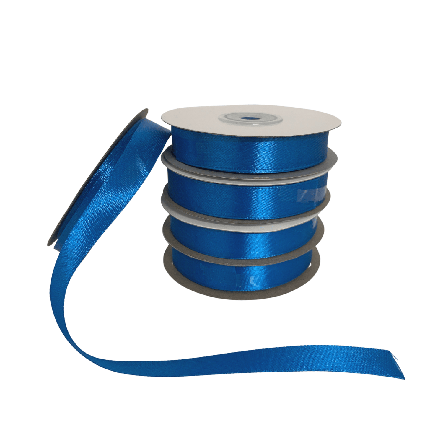 Royal Blue Satin Ribbon 15mm x 30m - Happy Box