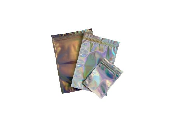 Silver Pouches (Packs of 10) - Happy Box