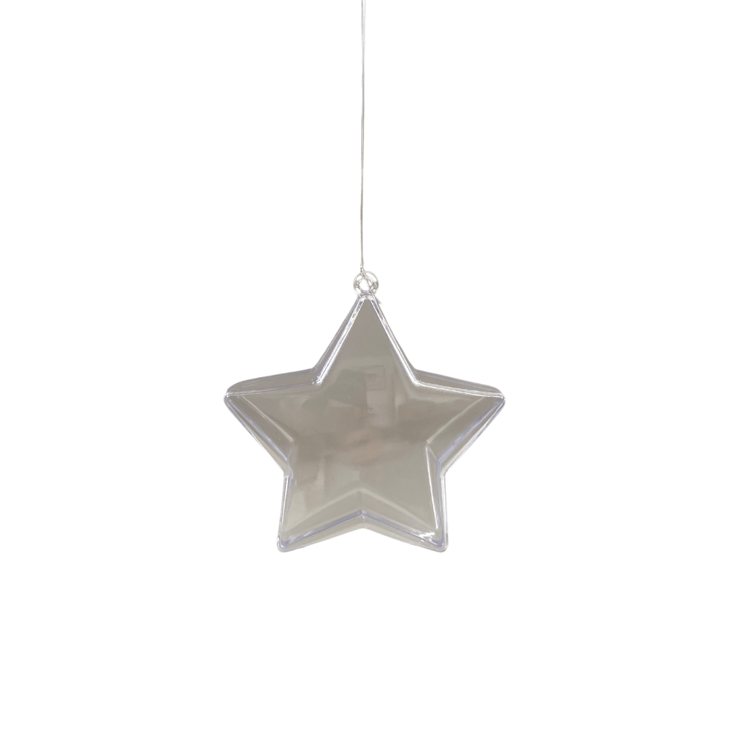 Small Plastic Star Ornament - Happy Box