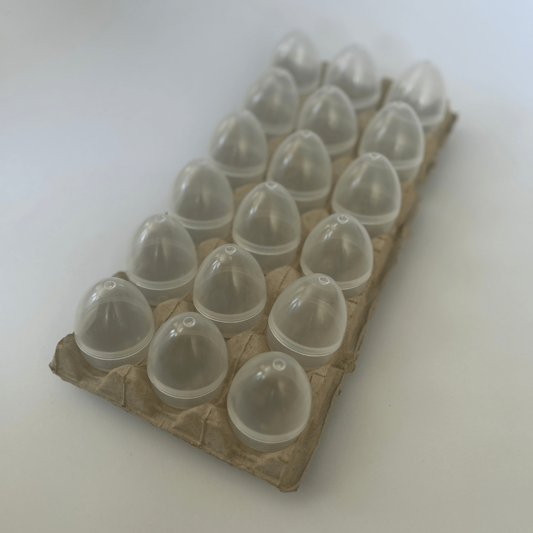 Transparent Easter Eggs ( 18 ) - Happy Box
