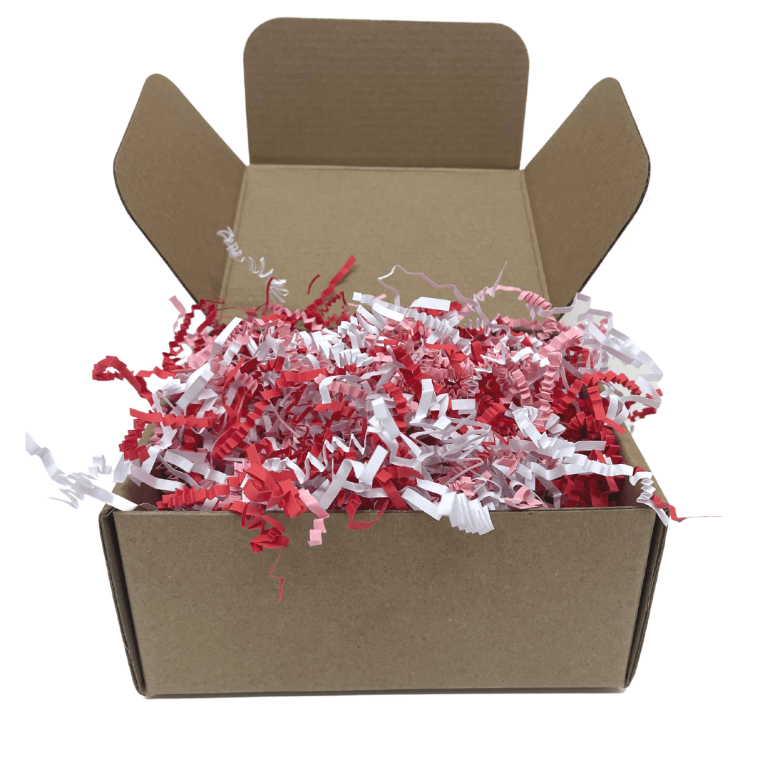 Valentines Day Crinkle Shredded Paper Mix - Happy Box