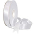 White Satin Ribbon 15mm x 30m - Happy Box