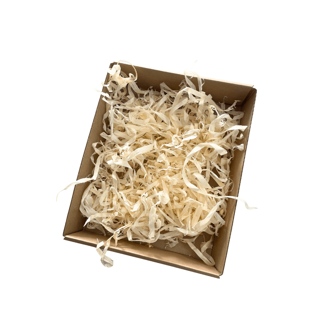 Woodwool Natural Coarse (100g) - Happy Box