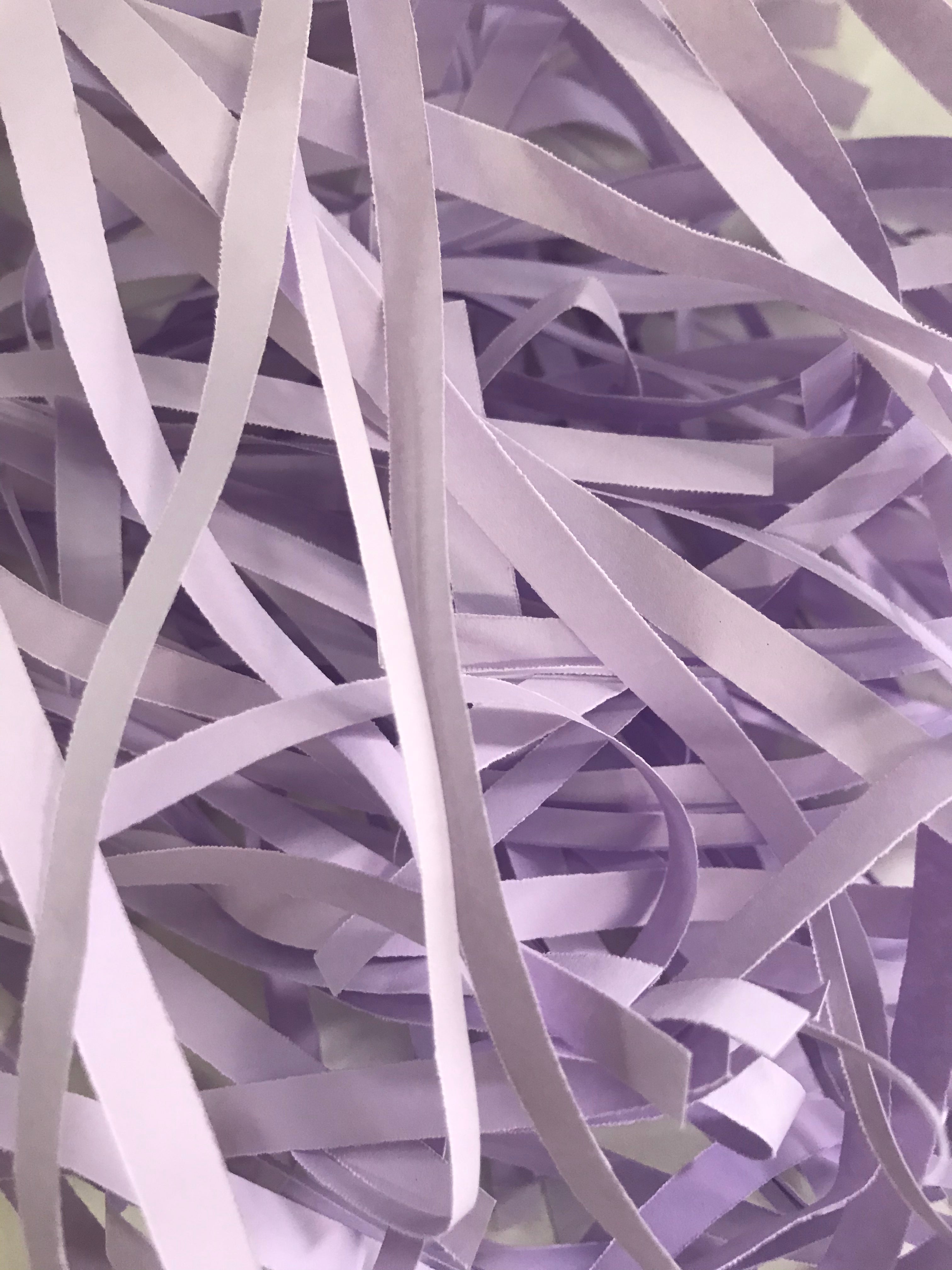 Light Purple Thick Shredded Paper