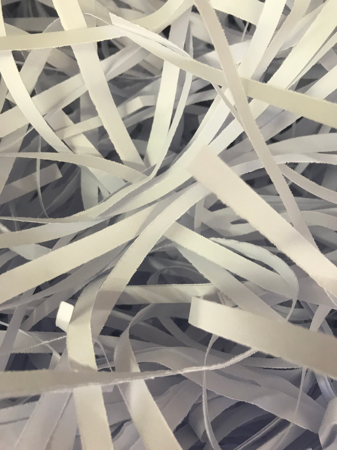 White Thick Shredded Paper