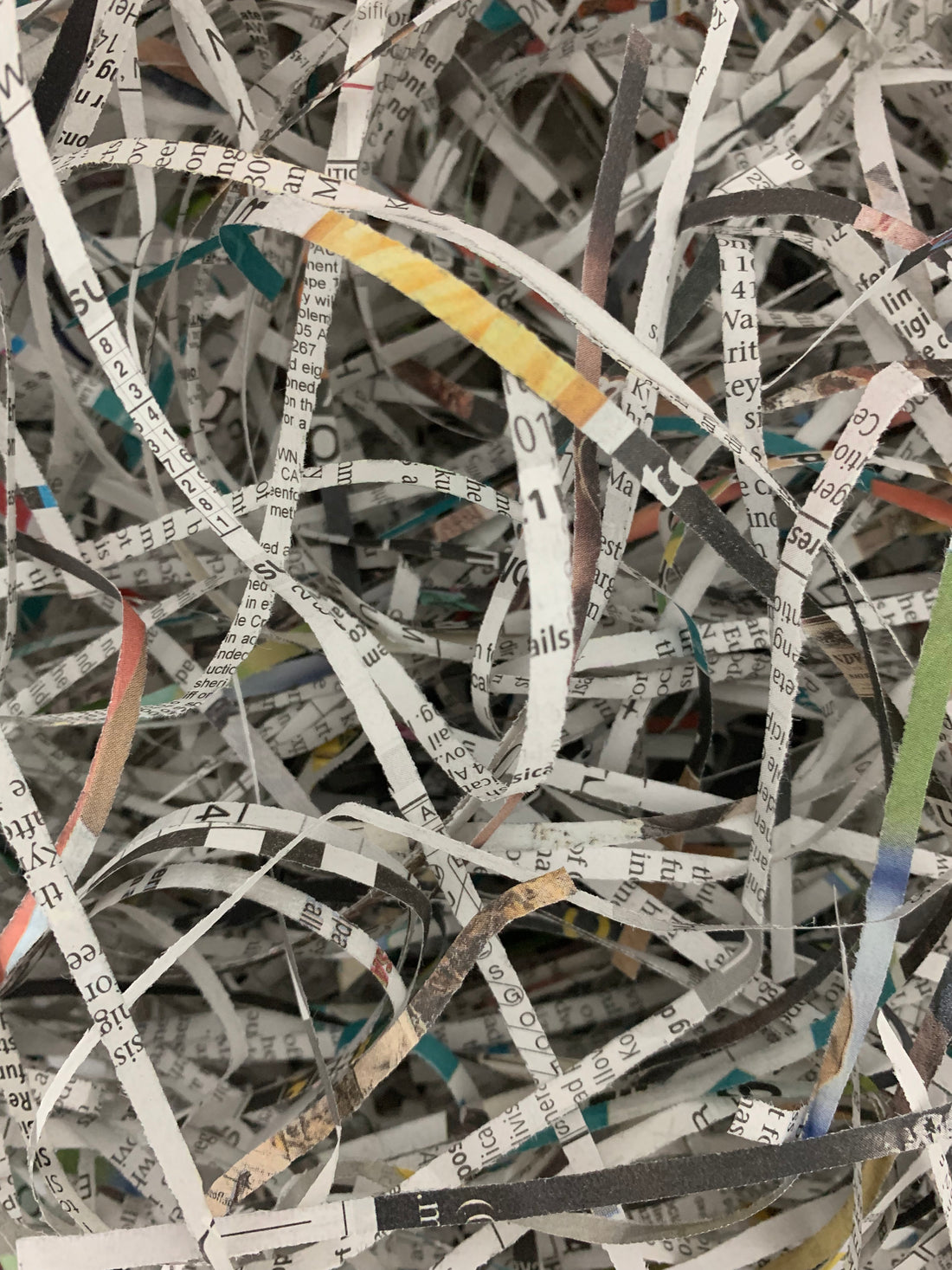 Newspaper Shred ( 100, 500 and 1KG )